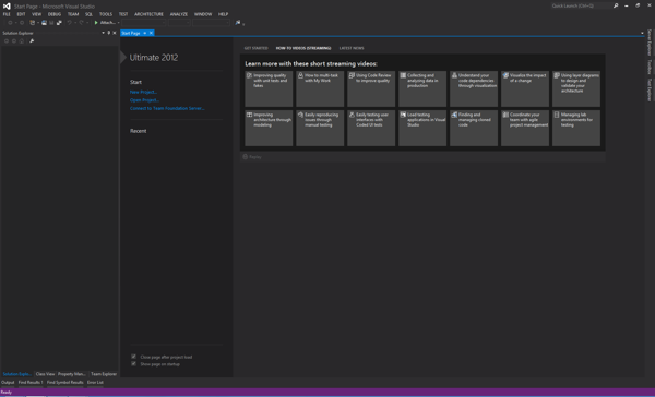 Visual Studio Video